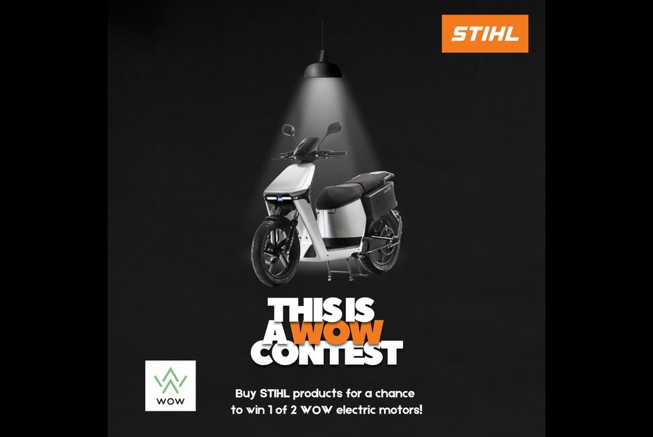 Η STIHL καινοτομεί ξανά με έναν WOW διαγωνισμό, για όσους την εμπιστεύονται!