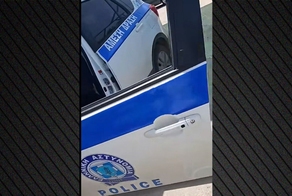 Έκανε τον παλιατζή από τα μεγάφωνα περιπολικού και… κατέληξε με χειροπέδες (ΒΙΝΤΕΟ)