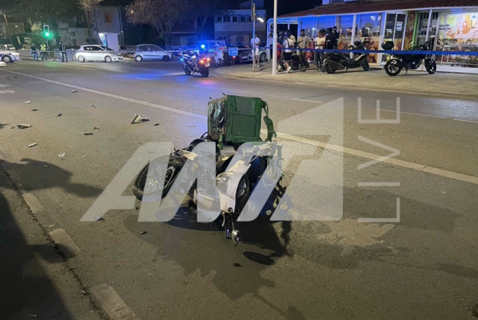 Θανατηφόρο δυστύχημα με θύμα διανομέα φαγητού (ΦΩΤΟ)