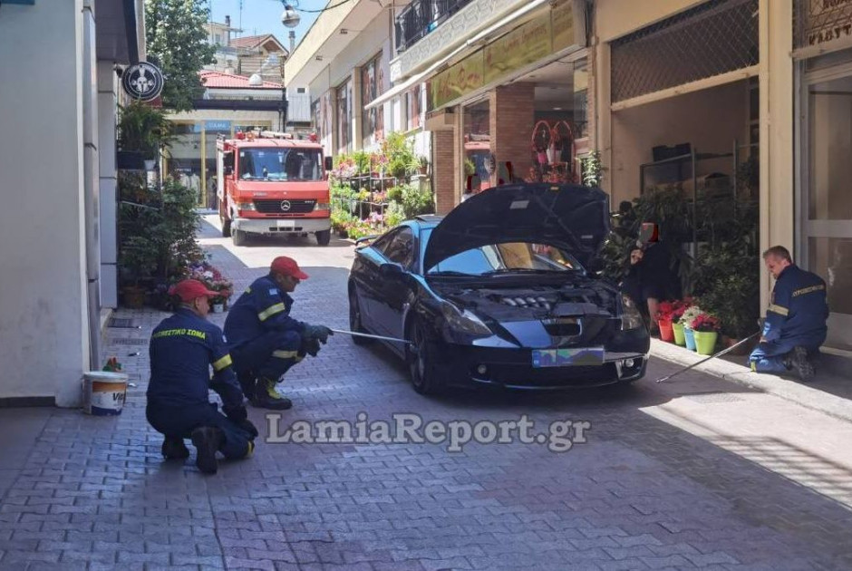 Οδηγός εντόπισε… φίδι στο αυτοκίνητο του