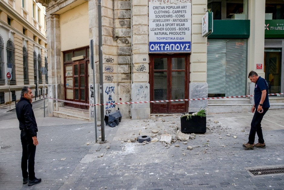 Ταρακουνήθηκε η Κρήτη: Ισχυρός σεισμός 6,1 Ρίχτερ – Κατολισθήσεις και προβλήματα σε κτίριο