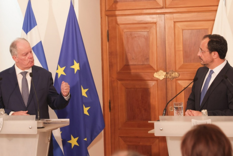 Τι είπαν Χριστοδουλίδης-Τασούλας με το πέρας της συνάντησής τους