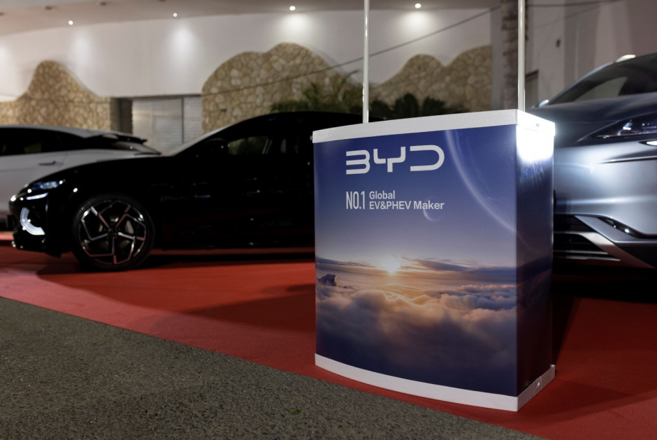 Τα αυτοκίνητα BYD εντυπωσίασαν στη συναυλία με τη Δέσποινα Βανδή, στο Pavillion Hall
