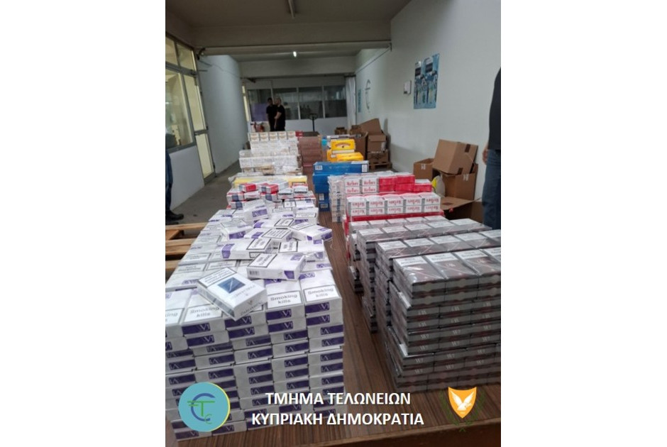 Εντοπίστηκαν και κατασχέθηκαν μεγάλες ποσότητες λαθραίων καπνικών στη Λευκωσία