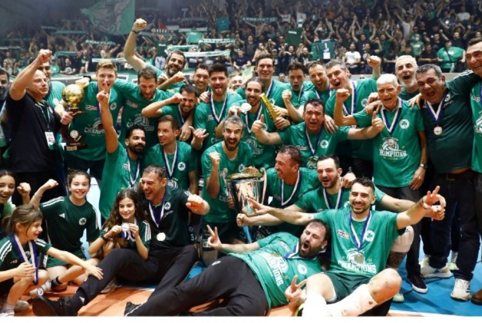 Πρωταθλητής με sweep ο Παναθηναϊκός