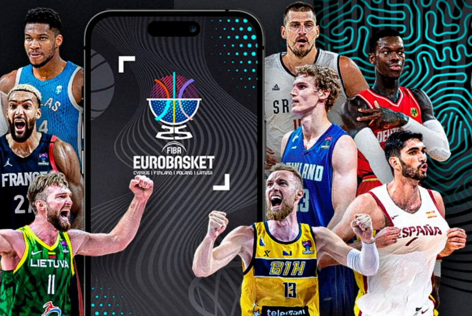 Ζήσε τη μαγεία του FIBA EuroBasket στη Λεμεσό μέσω του official app της FIBA
