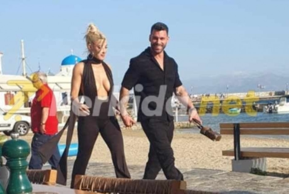 Ιωάννα Τούνη - Στάθης Σχίζας: Χέρι χέρι στην Μύκονο (ΦΩΤΟ)