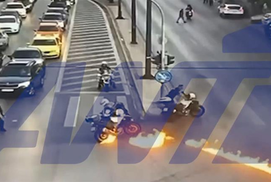 Επίθεση με μολότοφ σε αστυνομικούς στην Αθήνα μετά από πορεία στην πρεσβεία του Ισραήλ