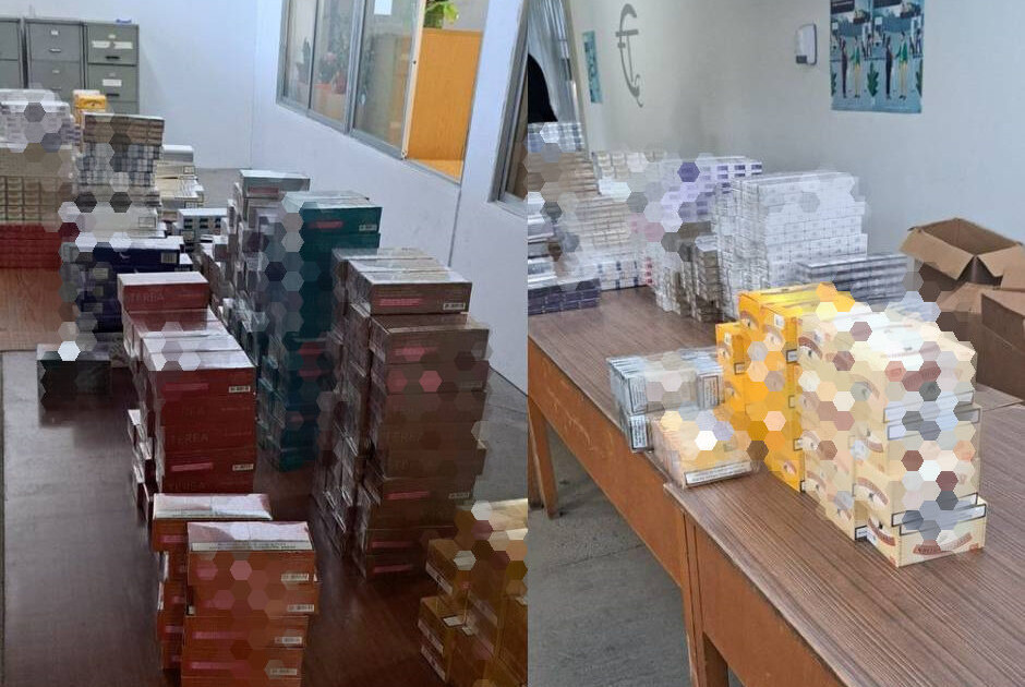 Έκρυβε στο σπίτι του εκατοντάδες κούτες παράνομων καπνικών (ΦΩΤΟ)