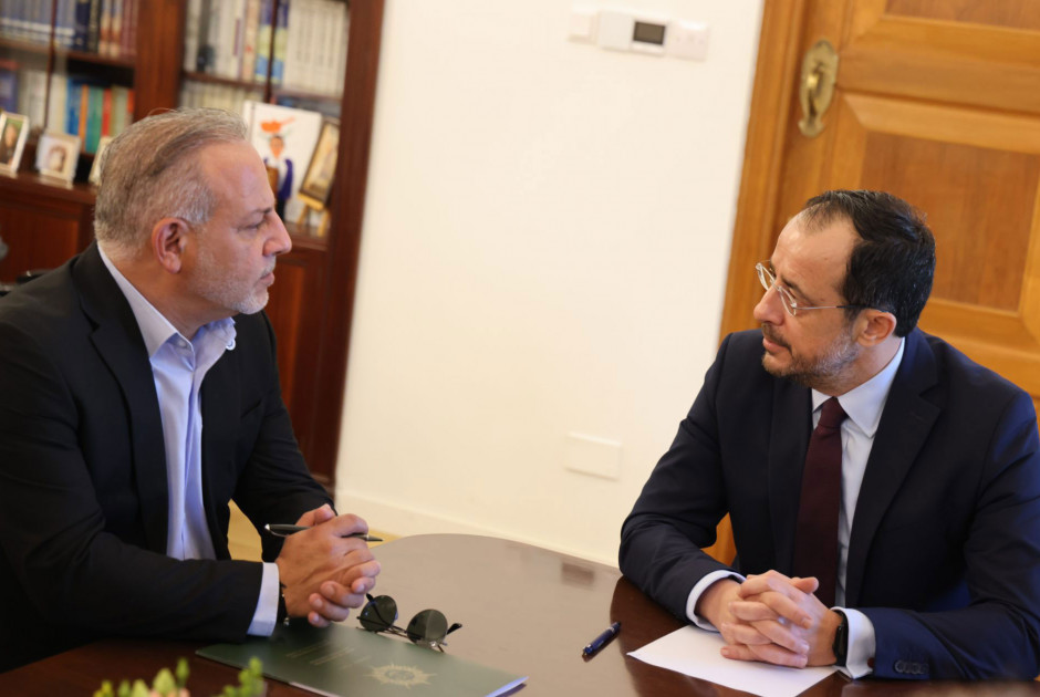 Κυπριακό, υδατικό και εσωτερικά συζήτησαν με ΠτΔ