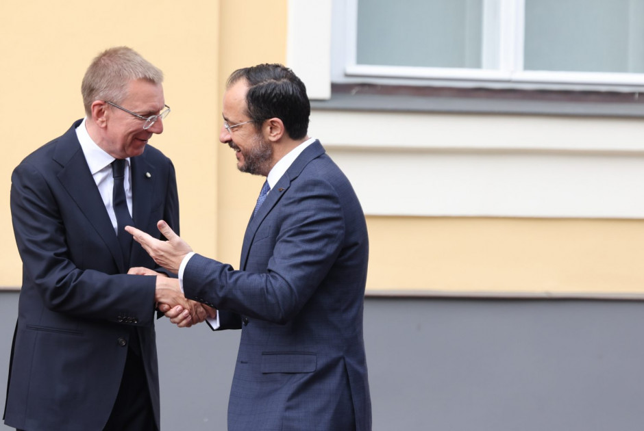 Πρόεδρος Λετονίας: Ιστορική η επίσκεψη Χριστοδουλίδη στη χώρα μας