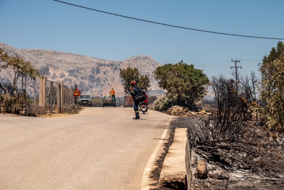 Eτοιμότητα Λευκωσίας να συνδράμει στις προσπάθειες κατάσβεσης της φωτιάς στη Χίο