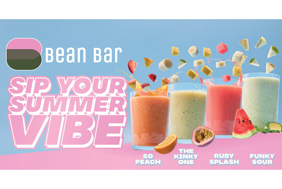 Bean Bar: Απογειώνει το καλοκαίρι με τέσσερις 100% χυμούς φρούτων