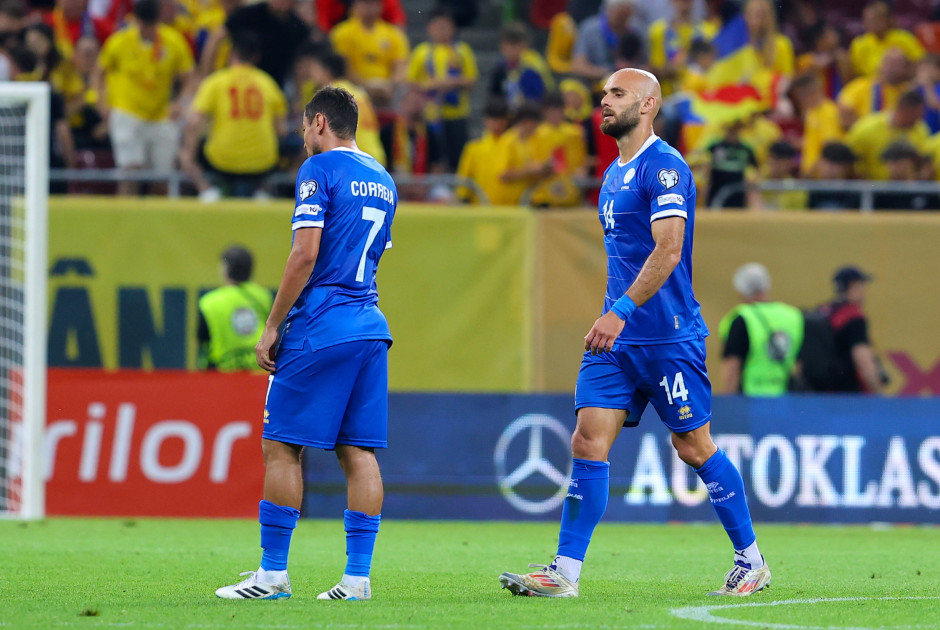 Ρουμανία–Κύπρος 2-0: Πλήρωσε τα λάθη της στο τέλος του ημιχρόνου (ΦΩΤΟΣ)