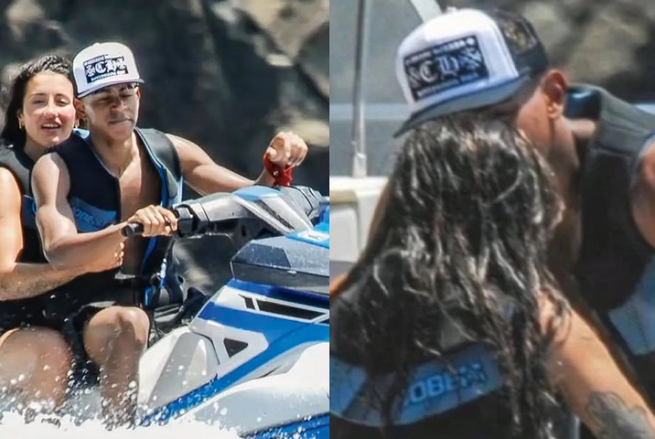 Ο 17χρονος Γιαμάλ σε jet ski με την 30χρονη σύντροφο του (ΦΩΤΟΣ)