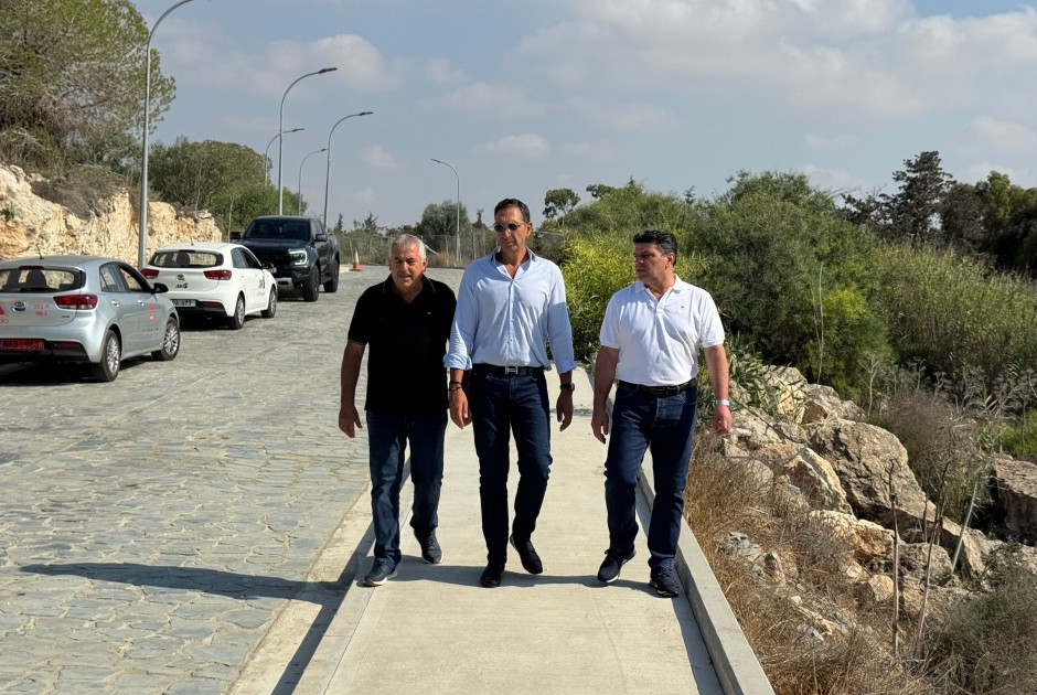Παραδόθηκε το οδικό δίκτυο στον ποταμό Λιοπετρίου - Στον χώρο ο ΥΠΕΣ