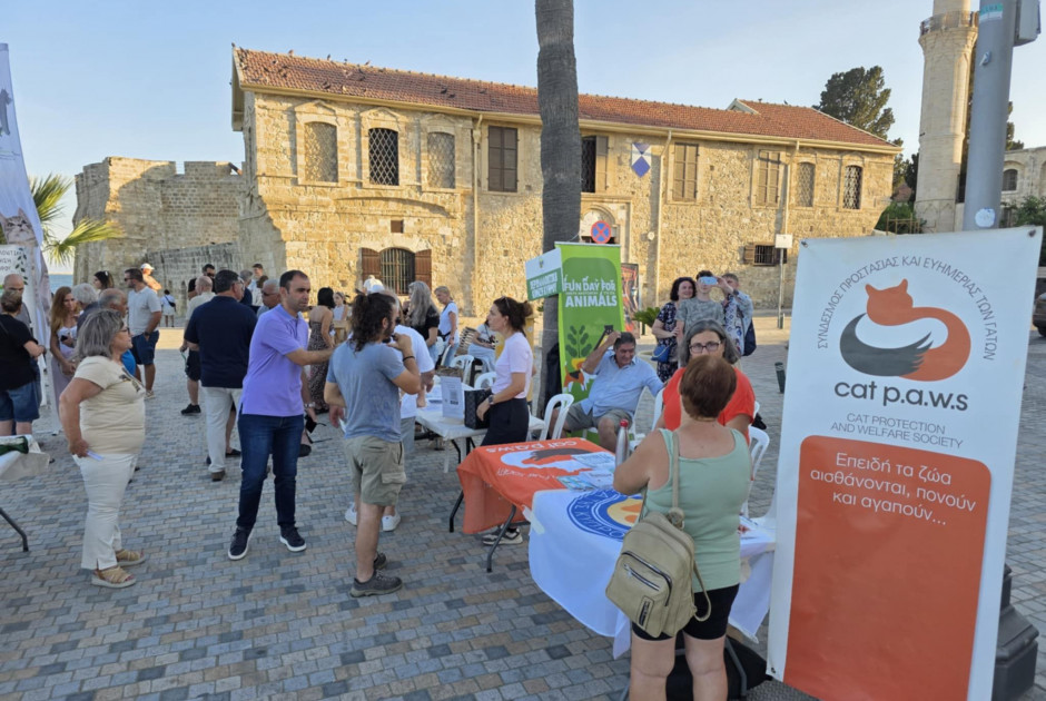 Μια «ημέρα αφιερωμένη στα ζώα» στη Λάρνακα