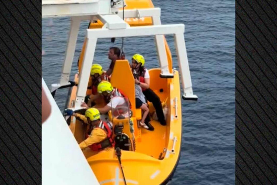 Παραλίγο τραγωδία σε κρουαζιέρα– Πατέρας βούτηξε για να σώσει την 5χρονη κόρη