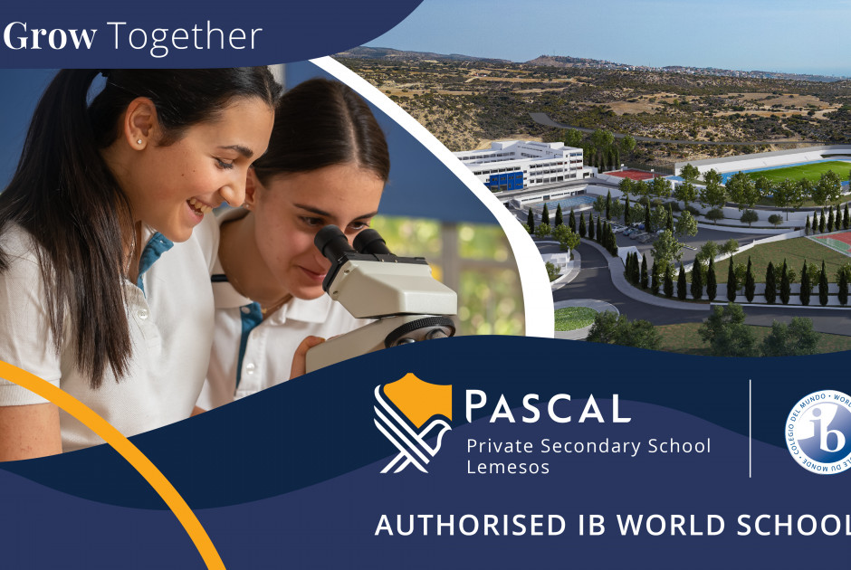 Το PASCAL Private Secondary School Lemesos αναγνωρίζεται επίσημα ως IB World School