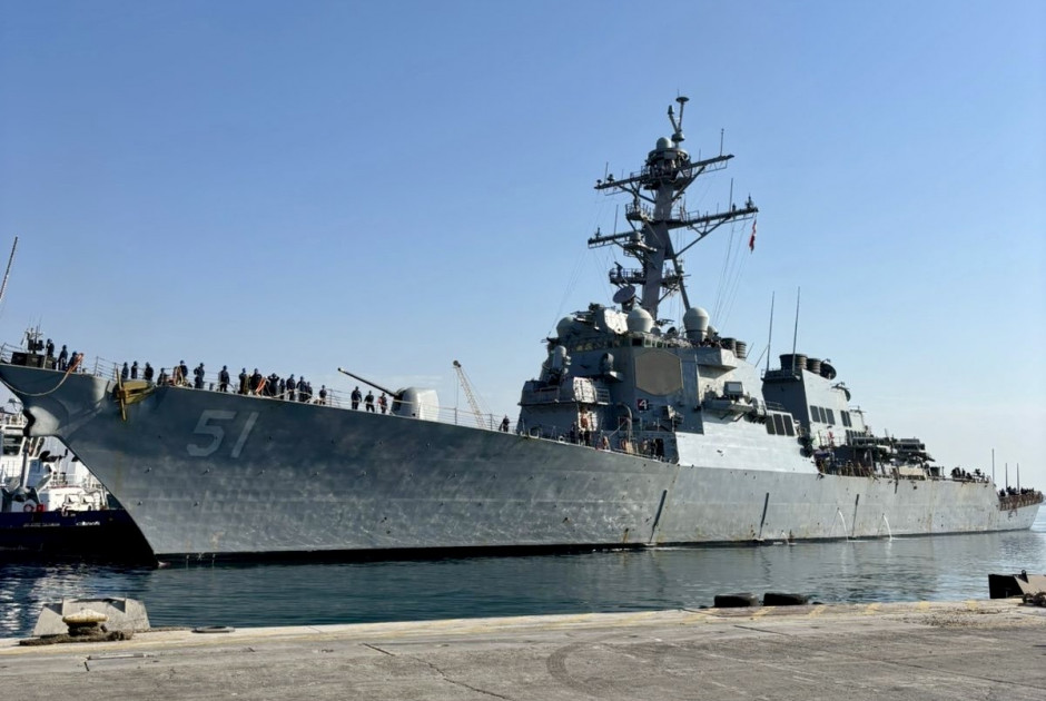 Στην Κύπρο το αμερικανικό καταδρομικό USS Arleigh Burke