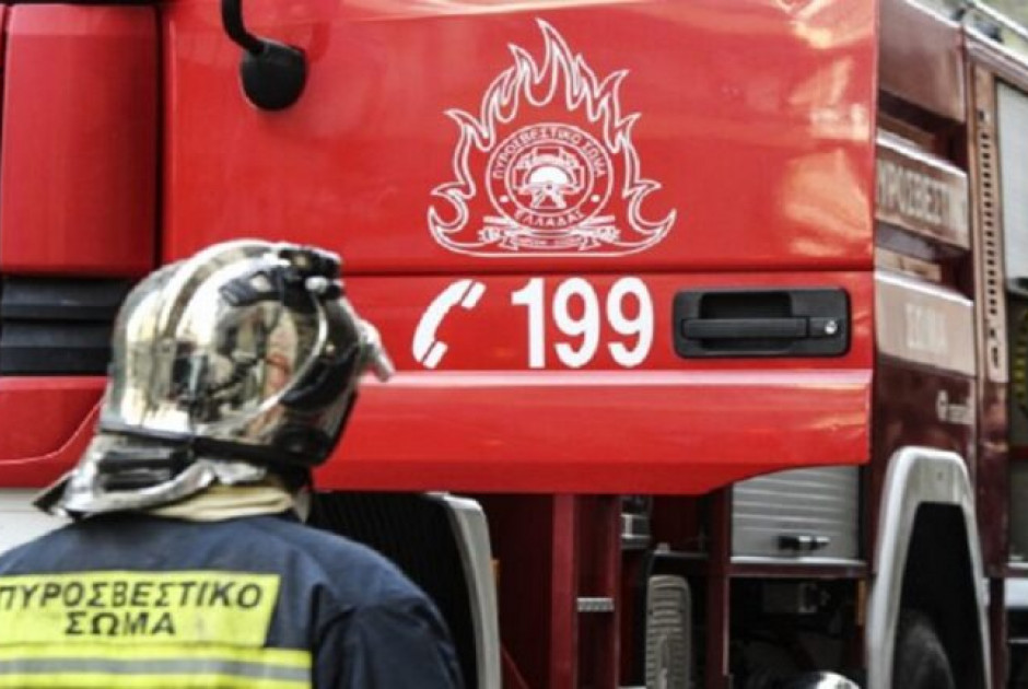 Στις φλόγες διαμέρισμα