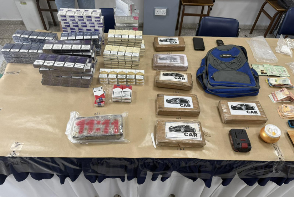 Υπό κράτηση ο 45χρονος για τα 9 κιλά κοκαΐνης στη Λεμεσό