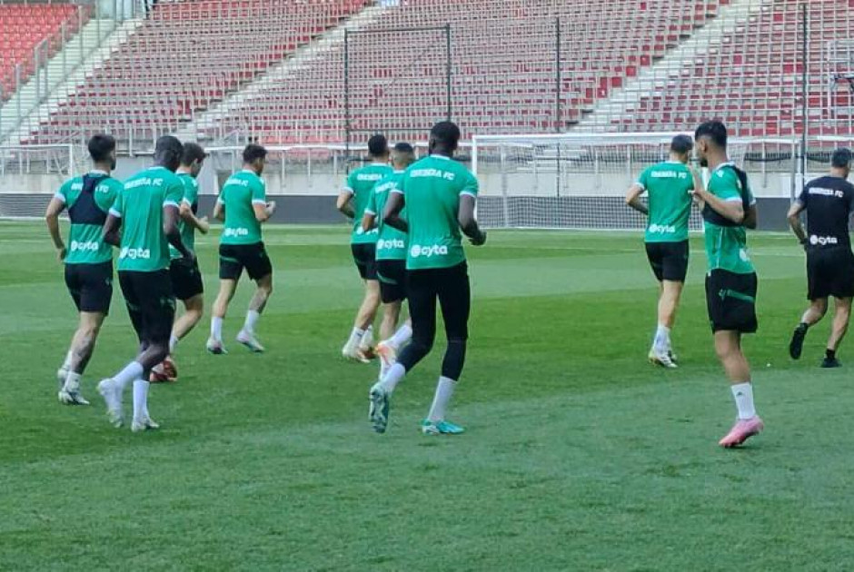 Η προπόνηση της Ομόνοιας στο "Wörthersee Stadion"