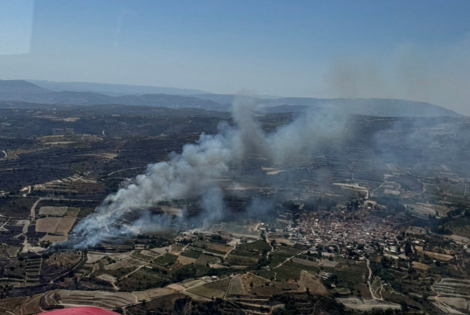 Πυρκαγιά στο Όμοδος