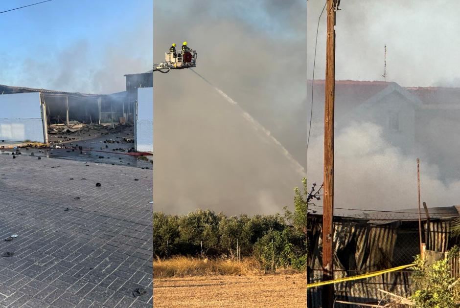 Σε ύφεση η πυρκαγιά σε εργοστάσιο στη Λεμεσό – Προληπτική εκκένωση κατοικιών (ΒΙΝΤΕΟ&ΦΩΤΟΣ)
