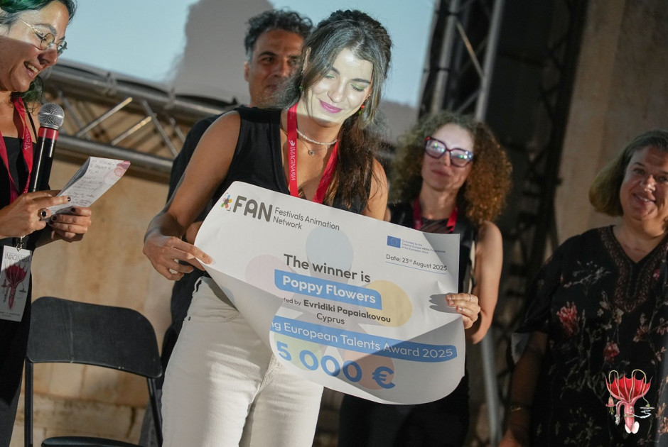 Η Ευρυδίκη Παπαϊακώβου τιμήθηκε με το FAN Young European Talents Award