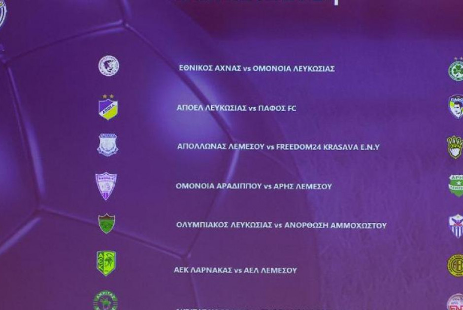 Το πρόγραμμα της 2ης αγωνιστικής