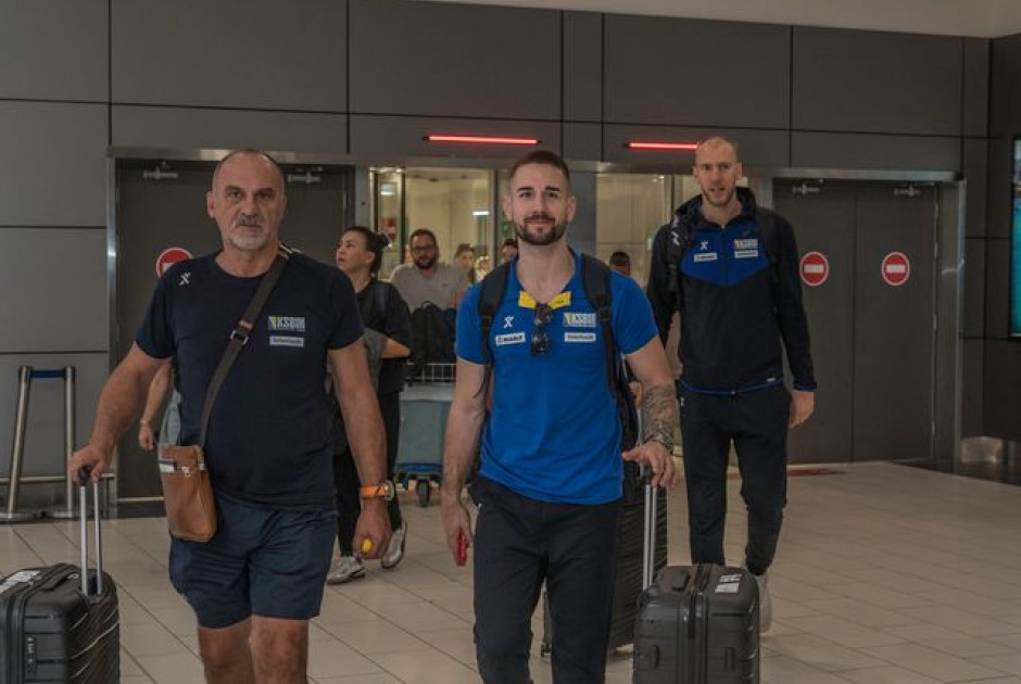 Άφιξη της Εθνικής Βοσνίας και Ερζεγοβίνης στην Κύπρο ενόψει FIBA EuroBasket 2025