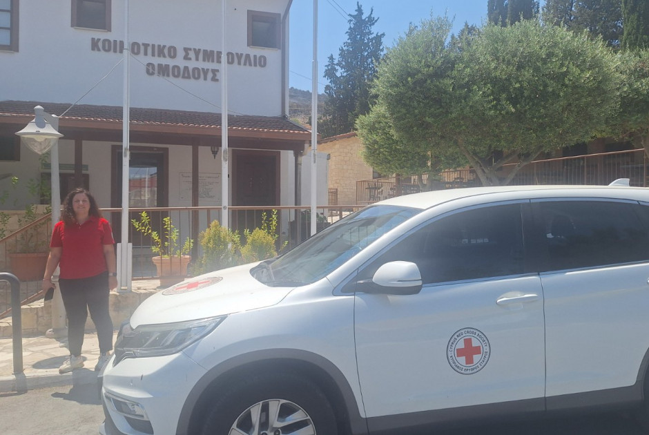 Κυπριακός Ερυθρός Σταυρός: Με δεκάδες εθελοντές του στο πλευρό των πυρόπληκτων