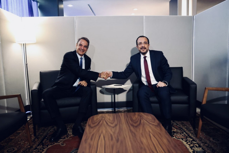 Πρόεδρος Χριστοδουλίδης: H Ελλάδα επιβεβαιώνει έμπρακτα ότι στέκεται σταθερά δίπλα μας