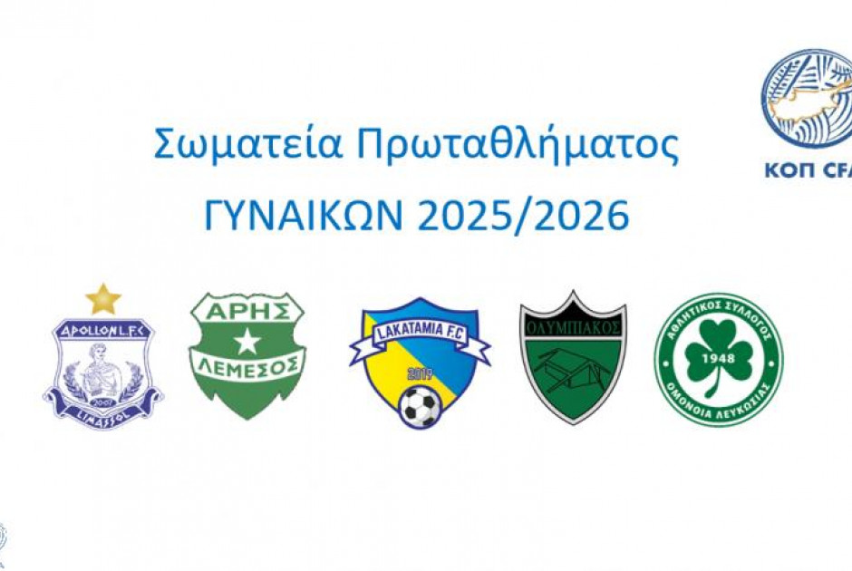 Το πρόγραμμα του Πρωταθλήματος Γυναικών