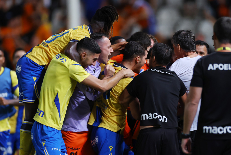 ΑΠΟΕΛ-Απόλλων 2-0: "Καθάρισε" σε ένα πεντάλεπτο με Τομάς-Ντάλσιο (στιγμιότυπα)