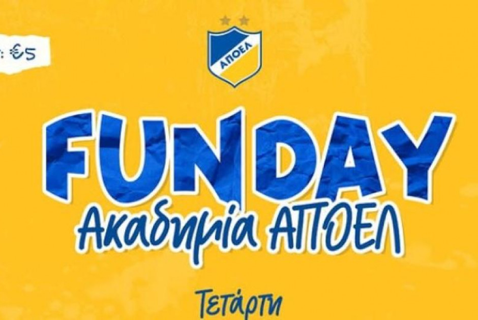 8 παίκτες της πρώτης ομάδας στο 1ο APOEL FC Academy Fun Day!