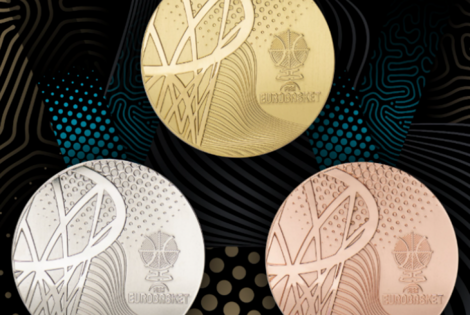 H FIBA αποκάλυψε τα μετάλλια του Εurobasket (pic)