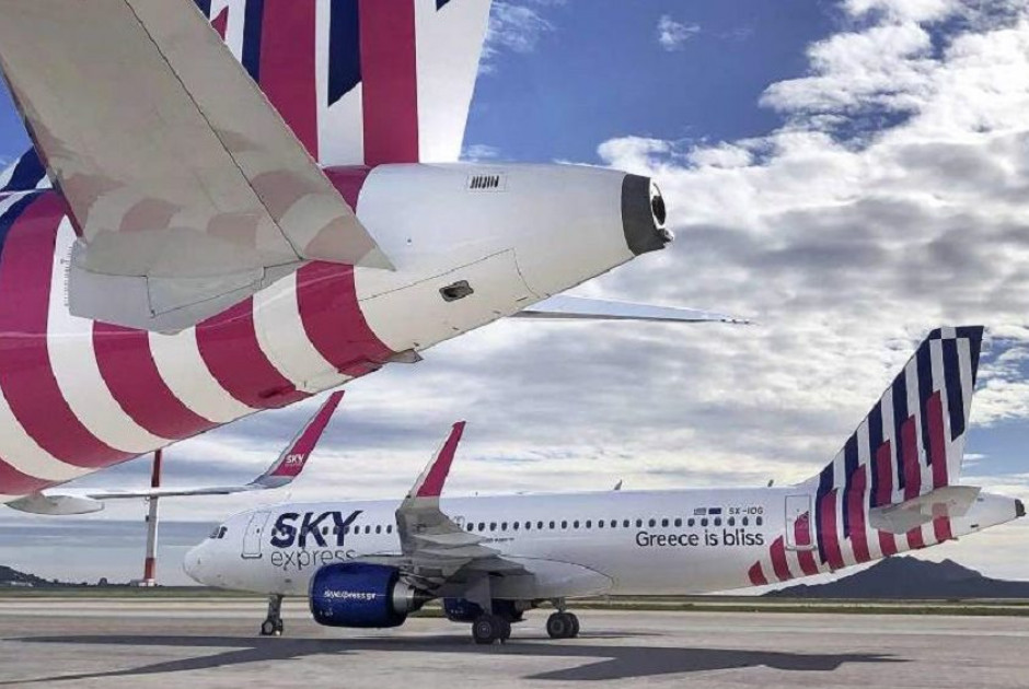 Sky express: Ενημέρωση για το πτητικό πρόγραμμα την 1η Οκτωβρίου