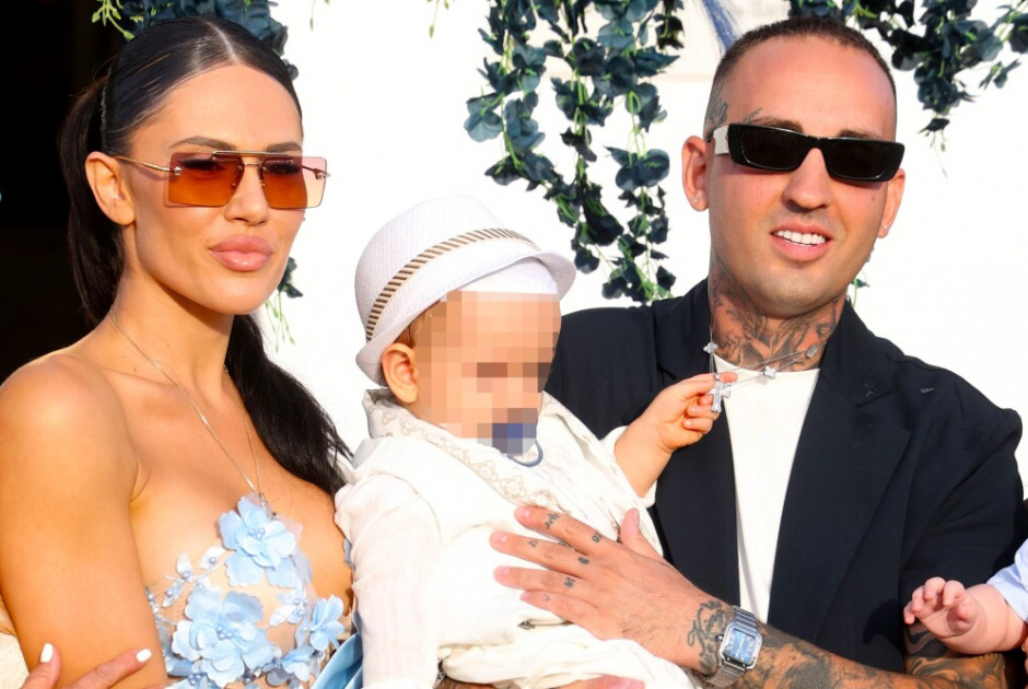 Τσαγκρινού - DJ Stephan: Βάφτισαν τον γιο τους