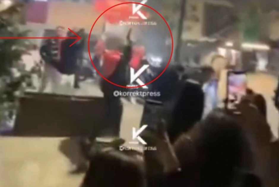 Χαμός, ακόμα και με πυροβολισμούς στην Αλβανία με το 1-0 επί της Σερβίας (βίντεο)