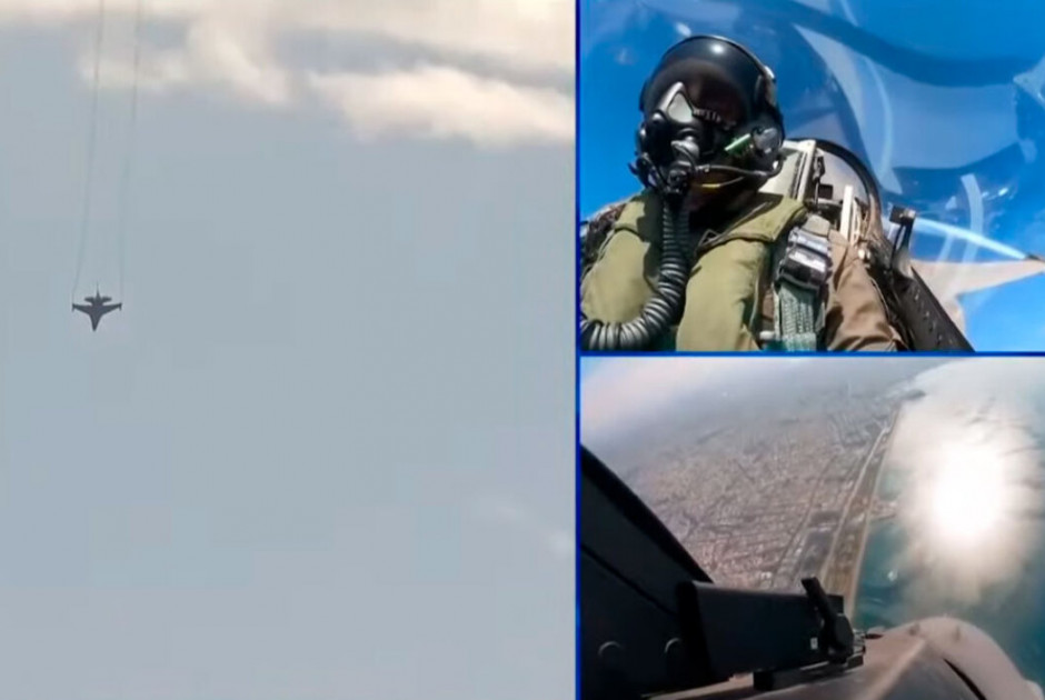 Συγκίνησε ο πιλότος της ομάδας Ζευς: «Συνεχίζουμε να φυλάμε τους ουρανούς της πατρίδας»