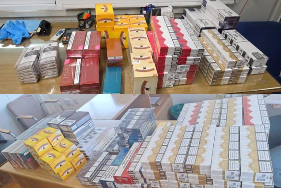 10άδες κούτες με καπνικά προϊόντα κατασχέθηκαν σε σημείο διέλευσης