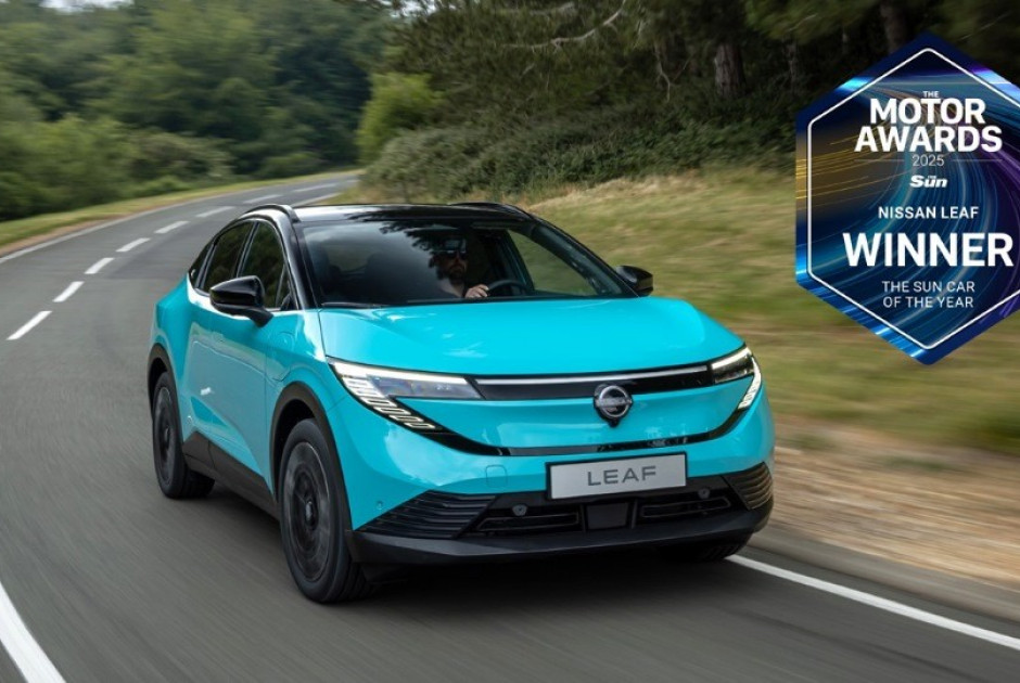 Διάκριση για τα Nissan Leaf και Qashqai e-POWER στα βραβεία « Motor Awards»