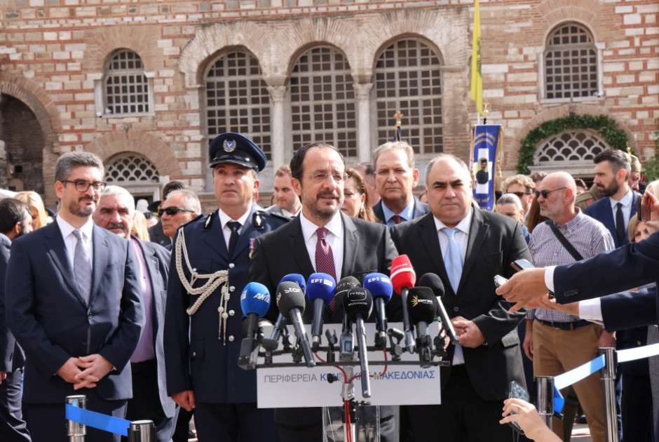 ΠτΔ στη Θεσσαλονίκη: Αθήνα και Λευκωσία έχουν κοινό στόχο την απελευθέρωση της Κύπρου