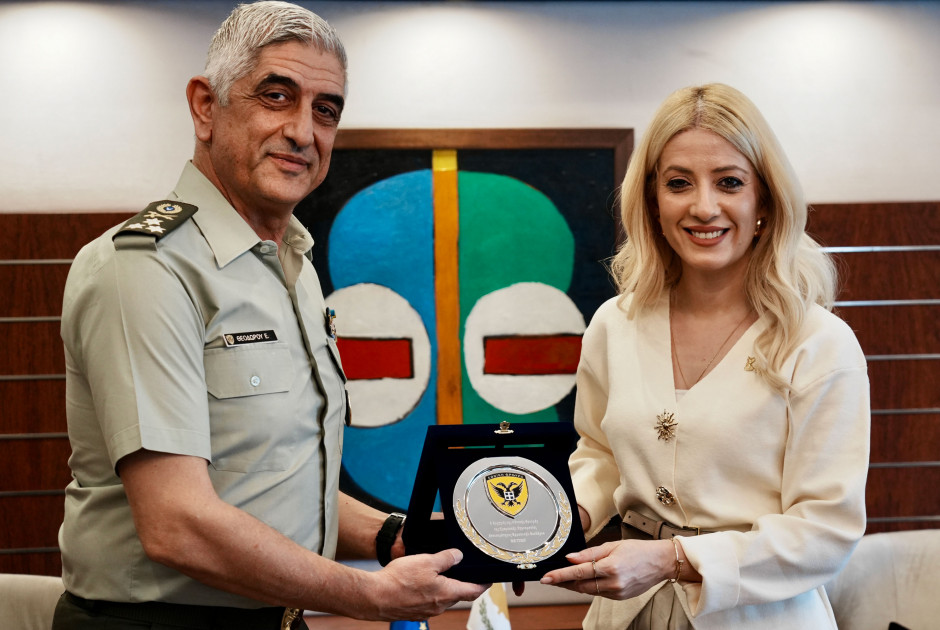 ΠτB: Συναντήθηκε με τον νέο Αρχηγό της Εθνικής Φρουράς