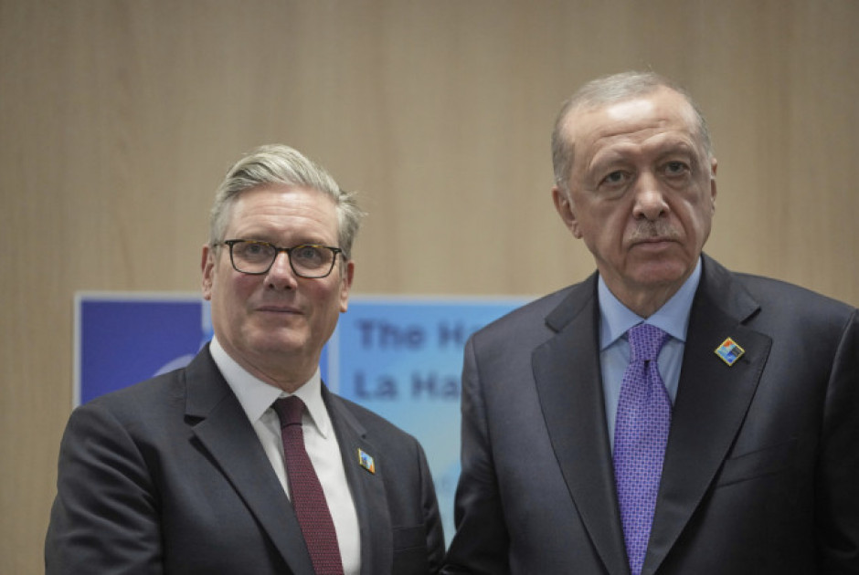 Ερντογάν - Στάρμερ: Υπέγραψαν συμφωνία για Eurofighter