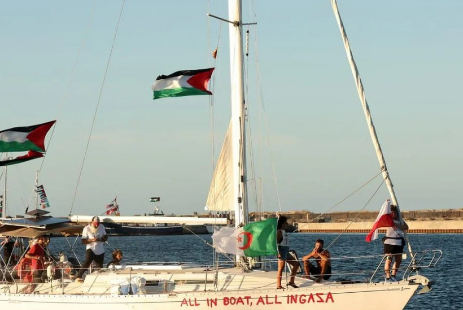 Εντοπίστηκε σκάφος του στολίσκου για τη Γάζα στη Λάρνακα