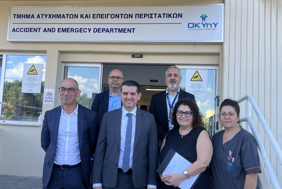ΤΑΕΠ Λάρνακας: Αυτοψία Υπ. Υγείας στους νέους χώρους (ΒΙΝΤΕΟ)