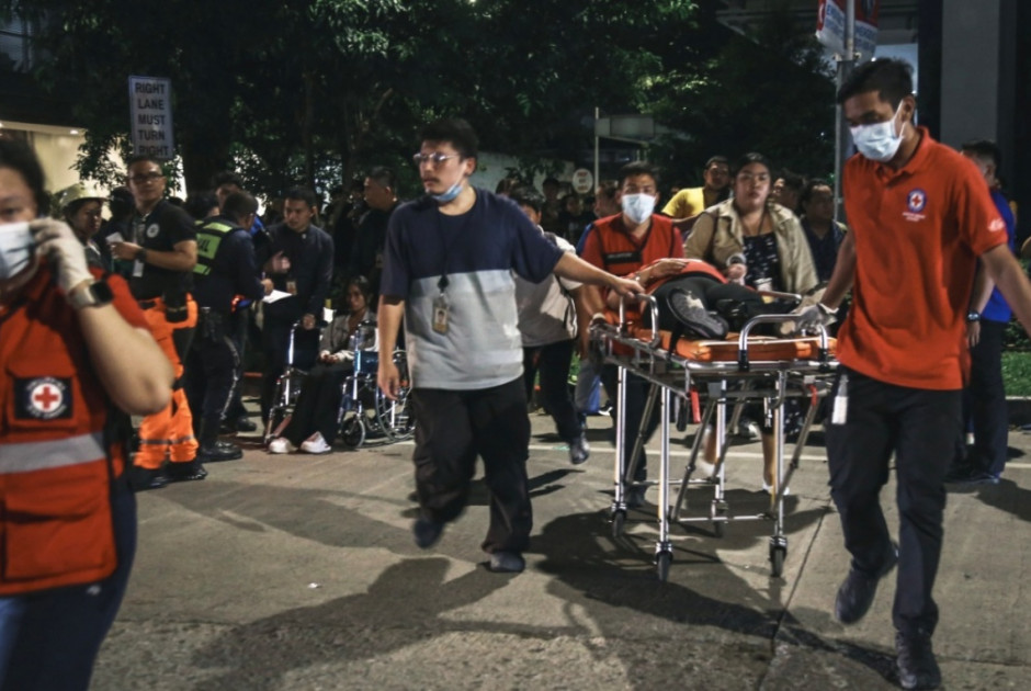 Φιλιππίνες: Τουλάχιστον 72 νεκροί και 294 τραυματίες από τον σεισμό των 6,9 ρίχτερ